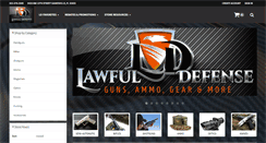 Desktop Screenshot of lawfuldefense.com